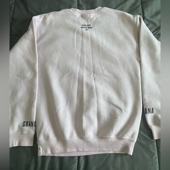 Ariana Grande Pink Graphic Sweater - Picture 9 of 11